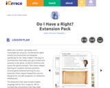 Do I Have a Right? Constitutional Rights Activity & Extension Pack