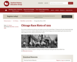 Chicago Race Riots of 1919 Lesson Plan