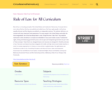 Rule of Law for All Curriculum