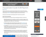 Procrastinator's Guide To Bill Payment