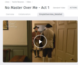 No Master Over Me - Act 1
