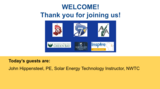 NWTC Solar Energy Technology