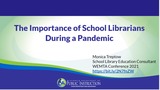 The Importance of School Librarians During a Pandemic
