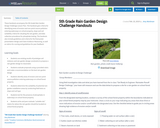5th Grade Rain Garden Design Challenge Handouts