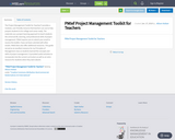 PMIef Project Management Toolkit for Teachers
