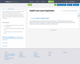 Health Care Career Exploration