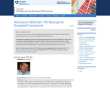 GIS Mashups for Geospatial Professionals