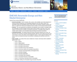 Renewable Energy and Non-Market Enterprise