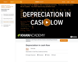 Finance & Economics: Depreciation in Cash Flow