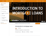 Finance & Economics: Introduction to Mortgage Loans