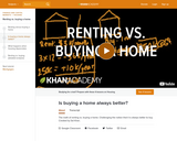 Finance & Economics: Renting vs. Buying a home