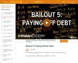 Financial Bailout 5: Paying Off the Debt
