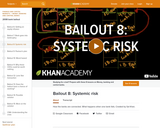 Financial Bailout 8: Systemic Risk