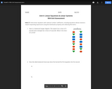 Illustrative Math Unit 4: Mid-Unit Assessment (Standards Based Grading 8th)