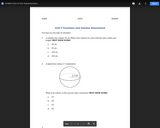 Illustrative Math Unit 5: End of Unit Assessment (Standards Based Grading 8th)