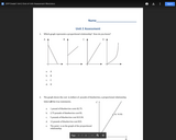 Illustrative Math Unit 2: End of Unit Assessment (Standards Based Grading 7th)