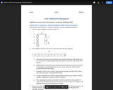 Illustrative Math Unit 6: Mid Unit Assessment (Standards Based Grading 7th)