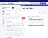 Political Participation: We the Voters