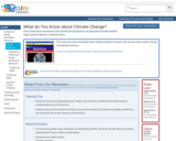 What do You Know about Climate Change?