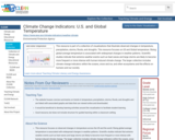 Climate Change Indicators: US and Global Temperature