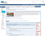 Climate Science in a Nutshell: Climate Change Around the World?