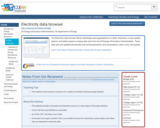 Electricity data browser