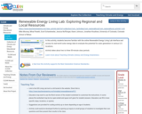 Renewable Energy Living Lab: Exploring Regional and Local Resources