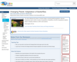 Changing Planet: Adaptation of Butterflies