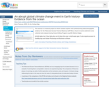 An abrupt global climate change event in Earth history- Evidence from the ocean