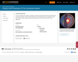 Physics and Chemistry of the Terrestrial Planets