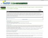 Determining the Color of Nitrogen Dioxide Through Inquiry: A Demonstration of LeChatlier's Principle