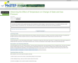 Observing the Effect of Temperature on Change of State and Gas Pressure