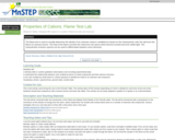Properties of Cations: Flame Test Lab