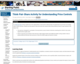 Think-Pair-Share Activity for Understanding Price Controls