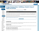 Foreign Exchange Rates: Solidifying a Student's Grasp of Supply and Demand