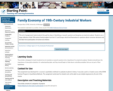 Family Economy of 19th-Century Industrial Workers