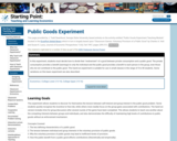 Public Goods Experiment