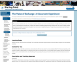 The Value of Exchange: A Classroom Experiment