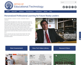 Personalized Professional Learning for Digital Learning Future Ready Leaders & video learning playlist