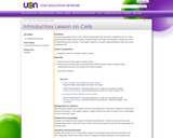 Introductory Lesson on Cells