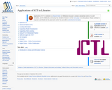 Applications of ICT in Libraries