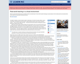 Real-World Learning In a Virtual Environment
