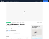 LINCS Vocabulary Strategy
