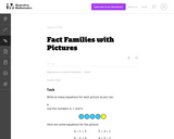 1.OA Fact Families with Pictures