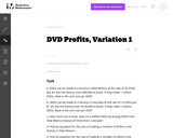 DVD Profits, Variation 1