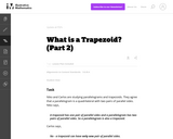 5.G What is a Trapezoid? (Part 2)