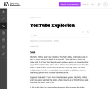 A-SSE.4 YouTube Explosion