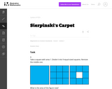 6.EE,G Sierpinski's Carpet