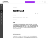 6.RP, 6.EE Fruit Salad