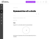 G-CO.6 Symmetries of a circle